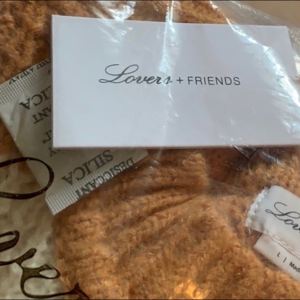 NWT Lovers+Friends Avah Sweater In Butterscotch. - Picture 10 of 11